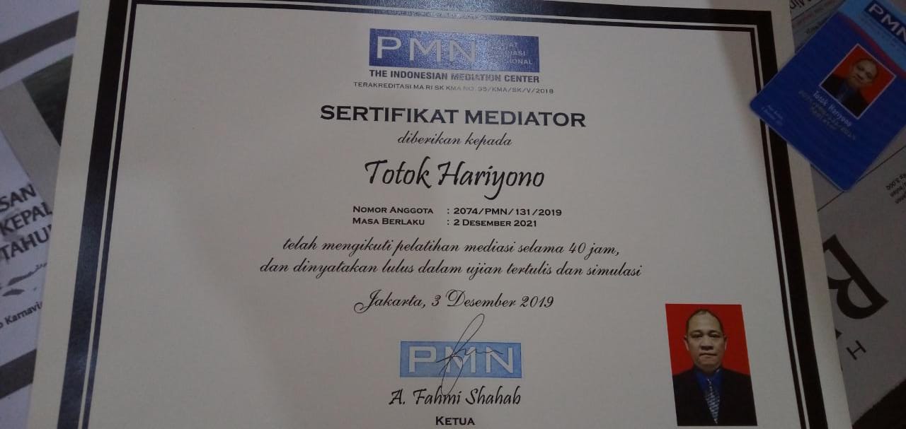 Sah, Bawaslu Jatim Punya Dua Mediator