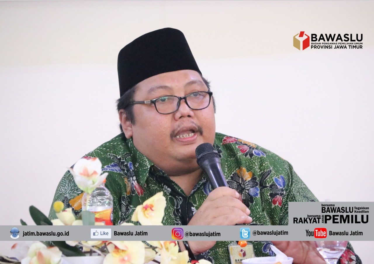 Bawaslu Jatim Siap Mengawasi Berbagai Opsi Penundaan Pemilihan 2020