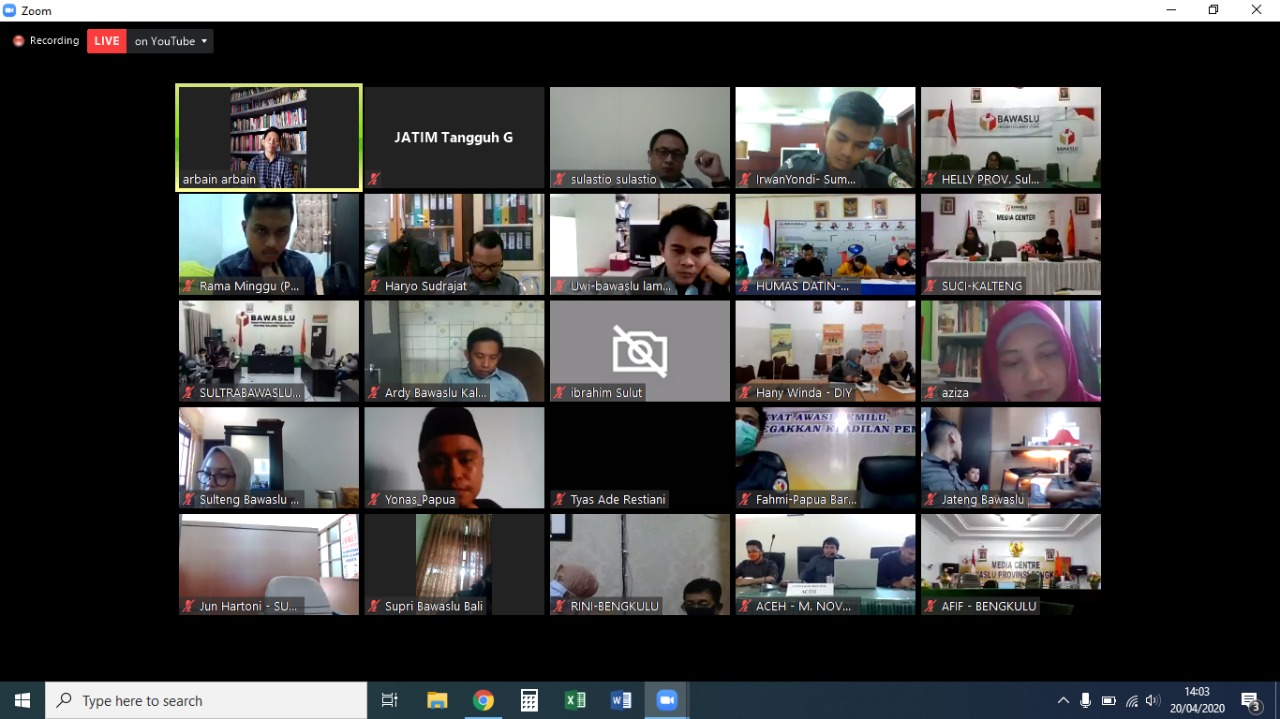 Begini Sajian Pelayanan Informasi Bawaslu