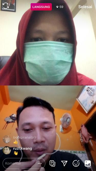 Serunya Bawaslu Jatim Live Instagram dengan Mahasiswa UTM Membahas Pengawasan Partisipatif