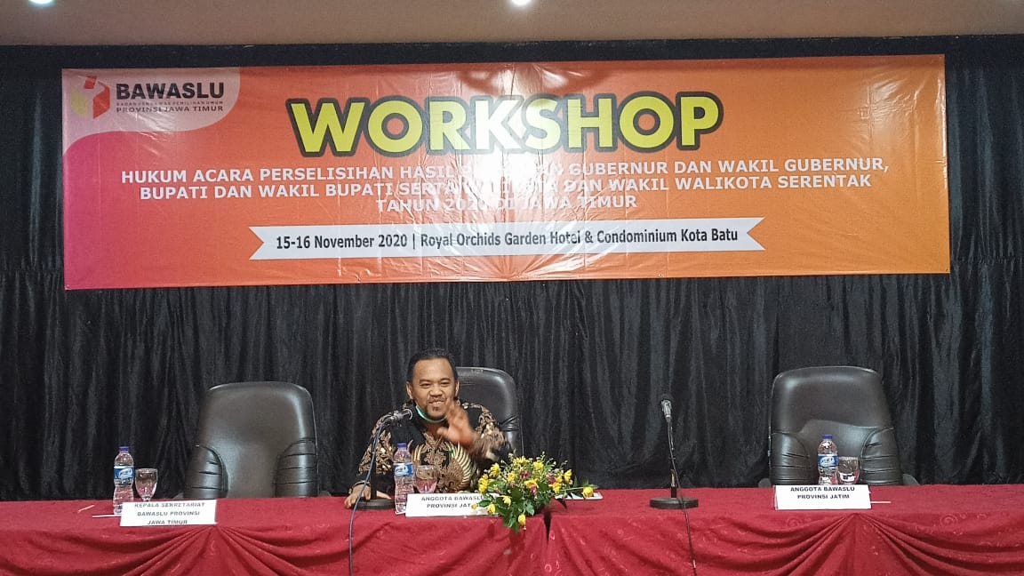 Bawaslu Jatim Simulasi Beracara di MK