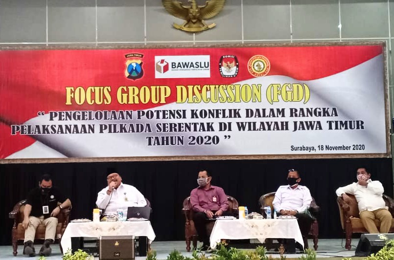 Di Polda Jatim, Amin Petakan Potensi Konflik Pilkada 2020