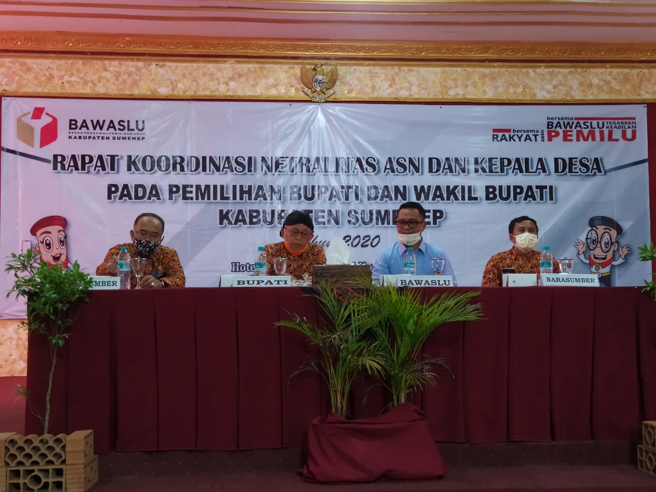 Bawaslu Sumenep Cegah Mobilisasi Kepala Desa dan Camat untuk Pilkada