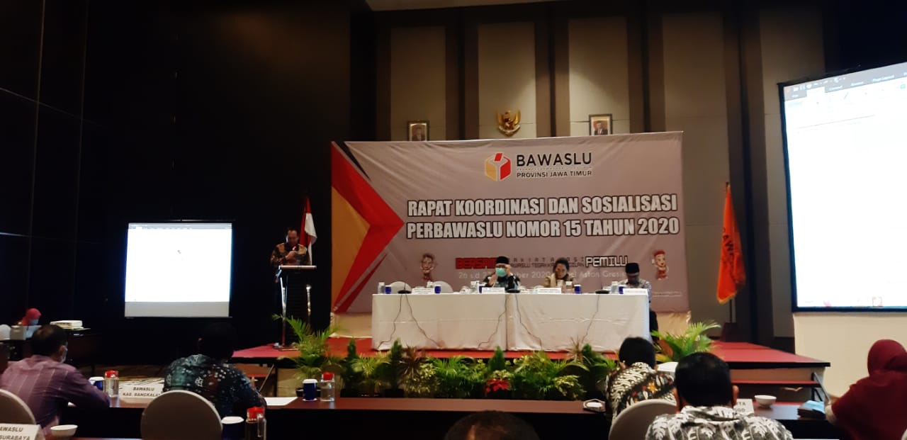 Bawaslu Jatim Sosialisasikan Pembinaan Internal Pengawas