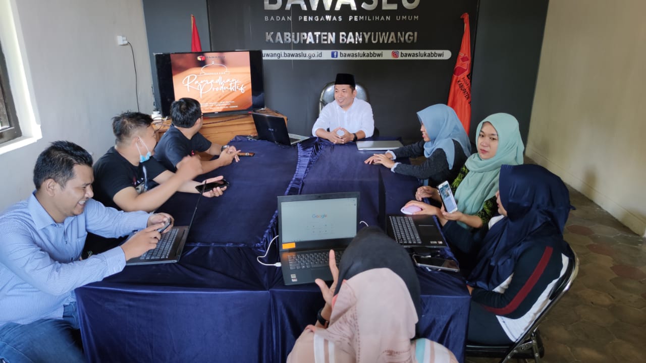 Ramadhan Produktif ala Bawaslu Banyuwangi, Keseimbangan dalam Ibadah dan Kerja Pengawasan