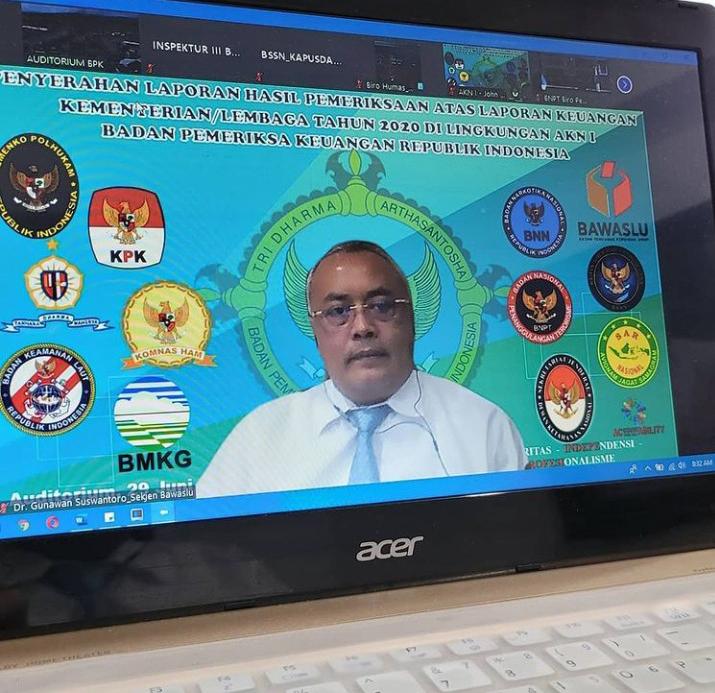 6 Kali Berturut-turut, Bawaslu Raih Opini WTP dari BPK