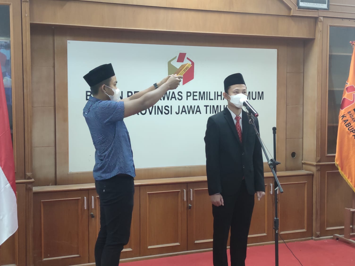 Syaifudin Dikukuhkan sebagai Anggota Bawaslu Ngawi