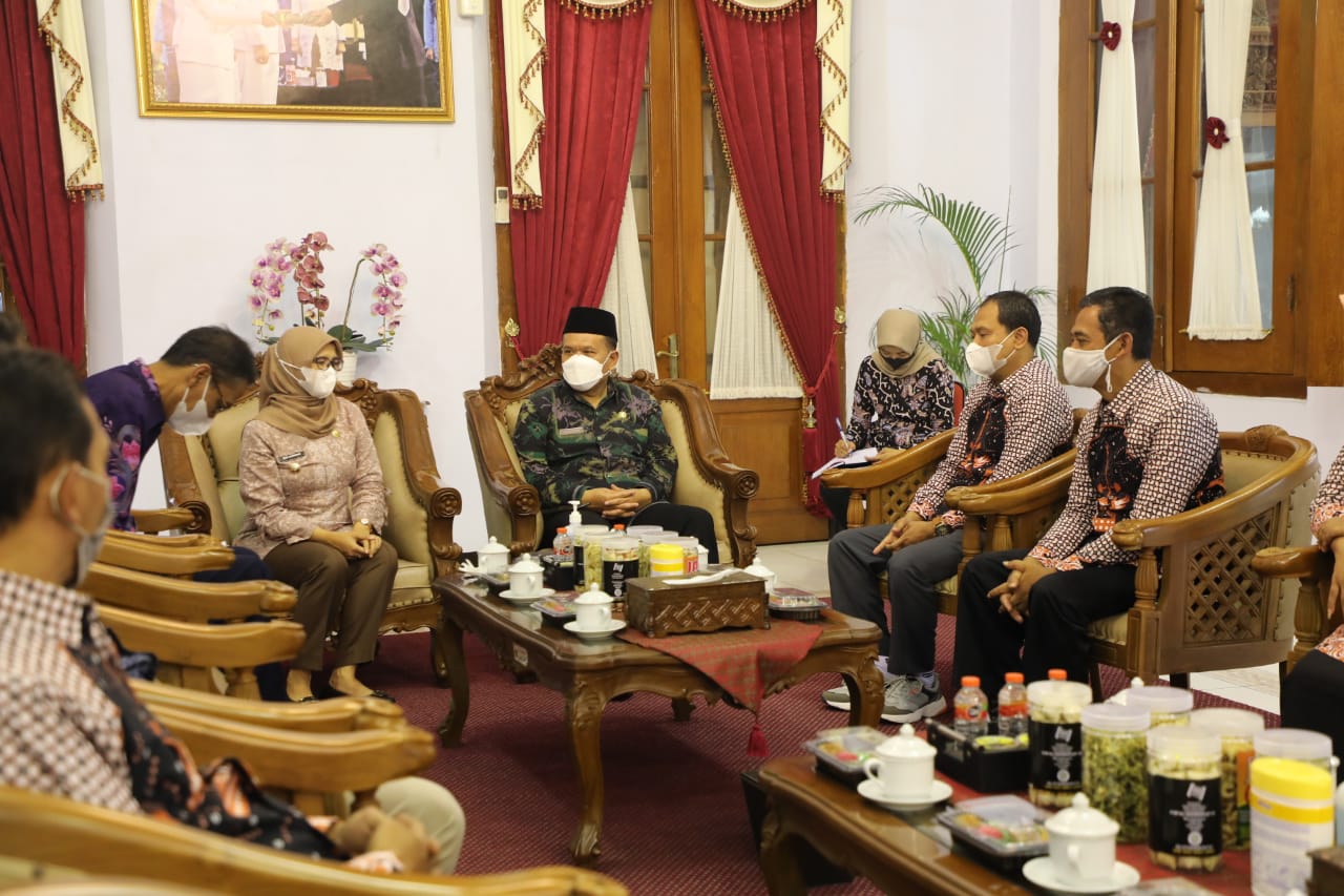 Setelah Jadwal Pemilu Ditetapkan, Bawaslu Blitar Keliling Perkuat Koordinasi Antarlembaga