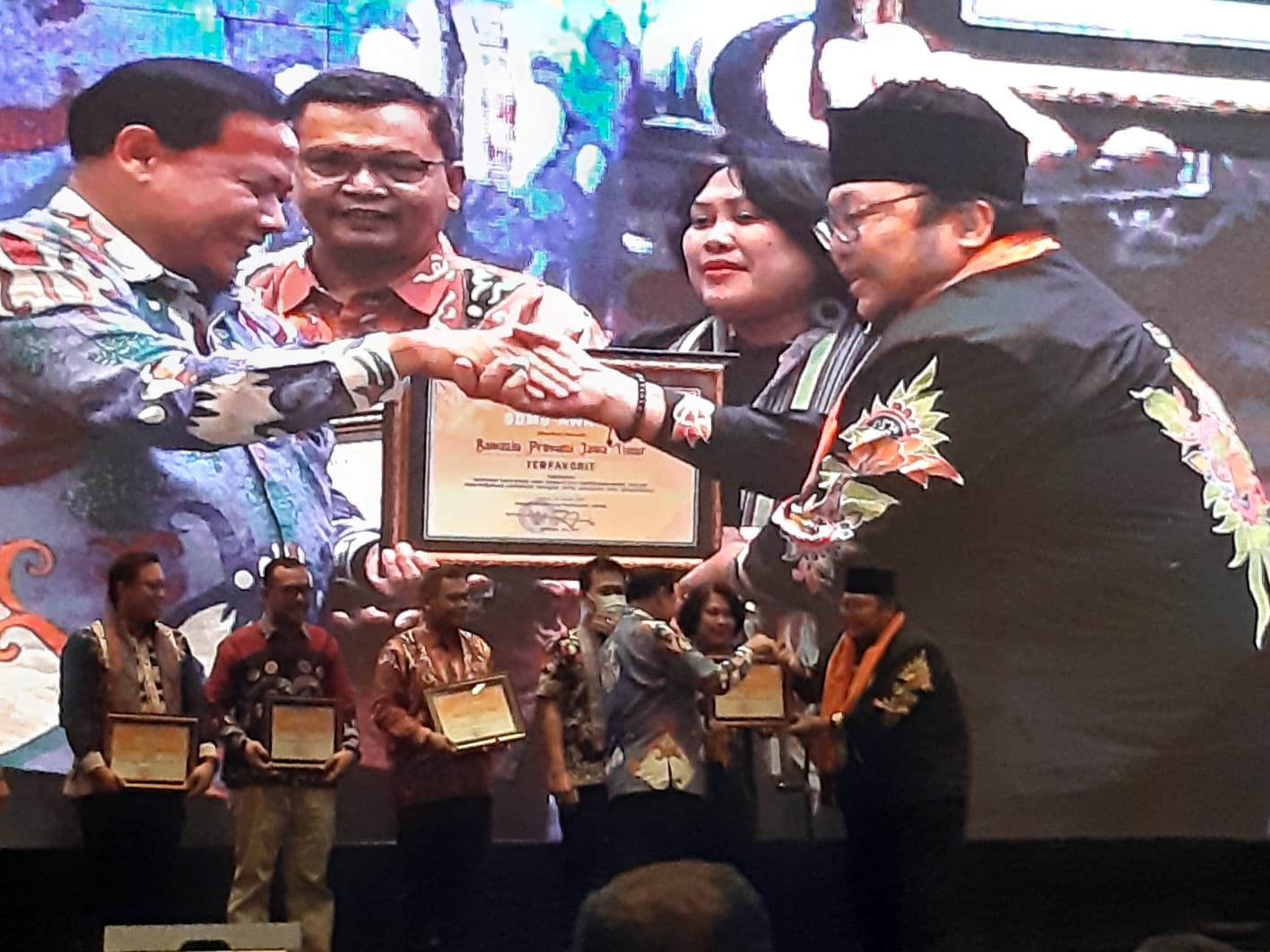 Bawaslu Jatim Raih Terfavorit Inovasi Sumber Daya Manusia dan Organisasi