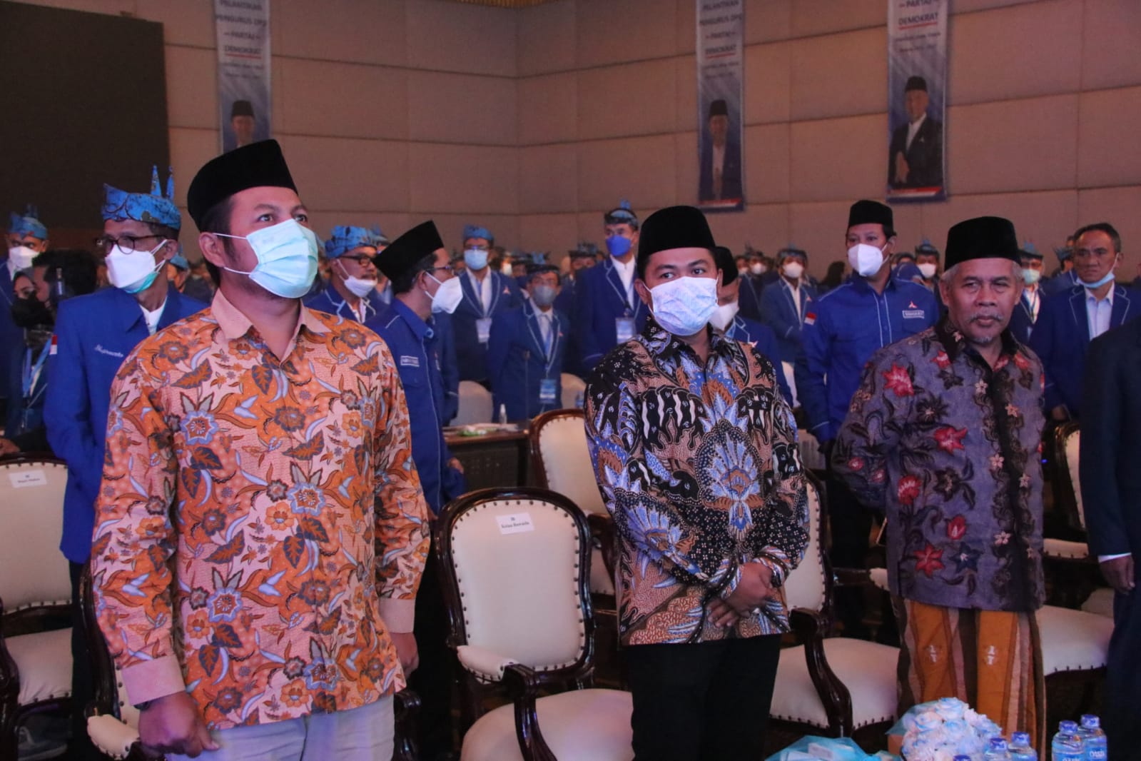 Hadiri Pelantikan Demokrat, Aang Harap Partai Politik Bersinergi dengan Penyelenggara Pemilu