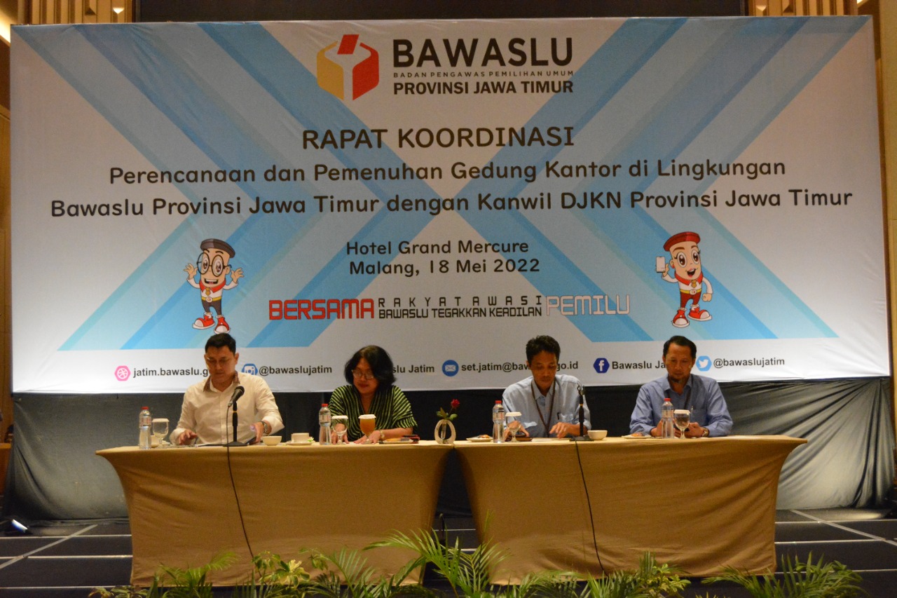 Koordinasi dengan DJKN Jatim : Pemenuhan Gedung Bawaslu se-Jatim Perlu Ramah Lingkungan