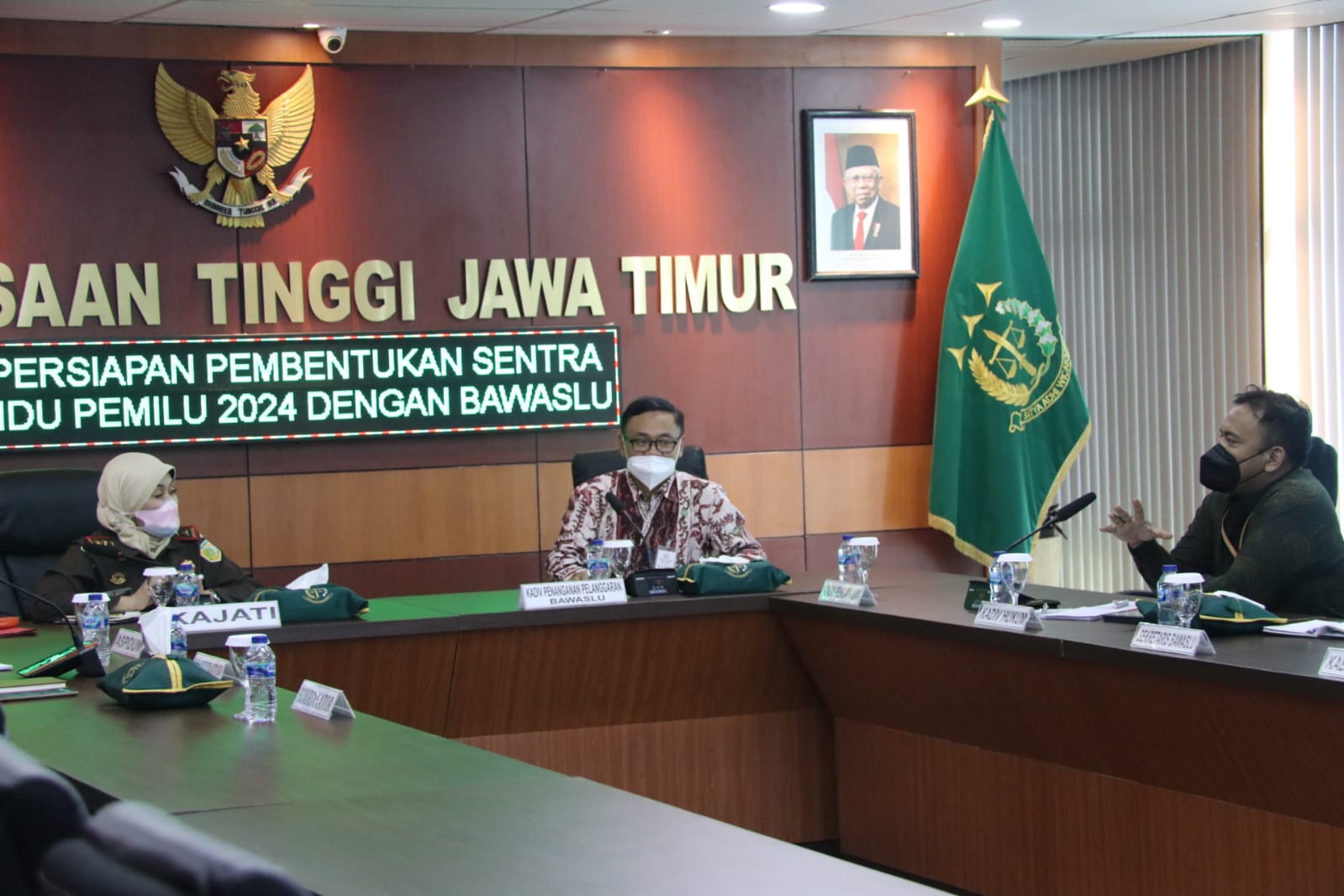 Bawaslu Jatim Koordinasi dengan Kejati dan Polda untuk Bentuk Gakkumdu