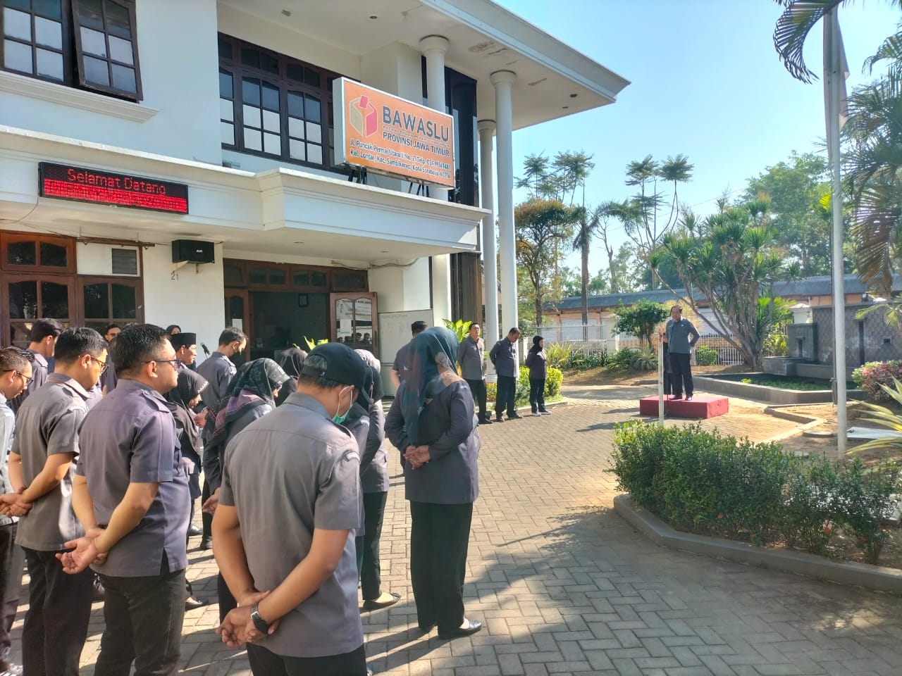 Sekretariat Bawaslu Jatim Siap Sambut Komisioner Baru
