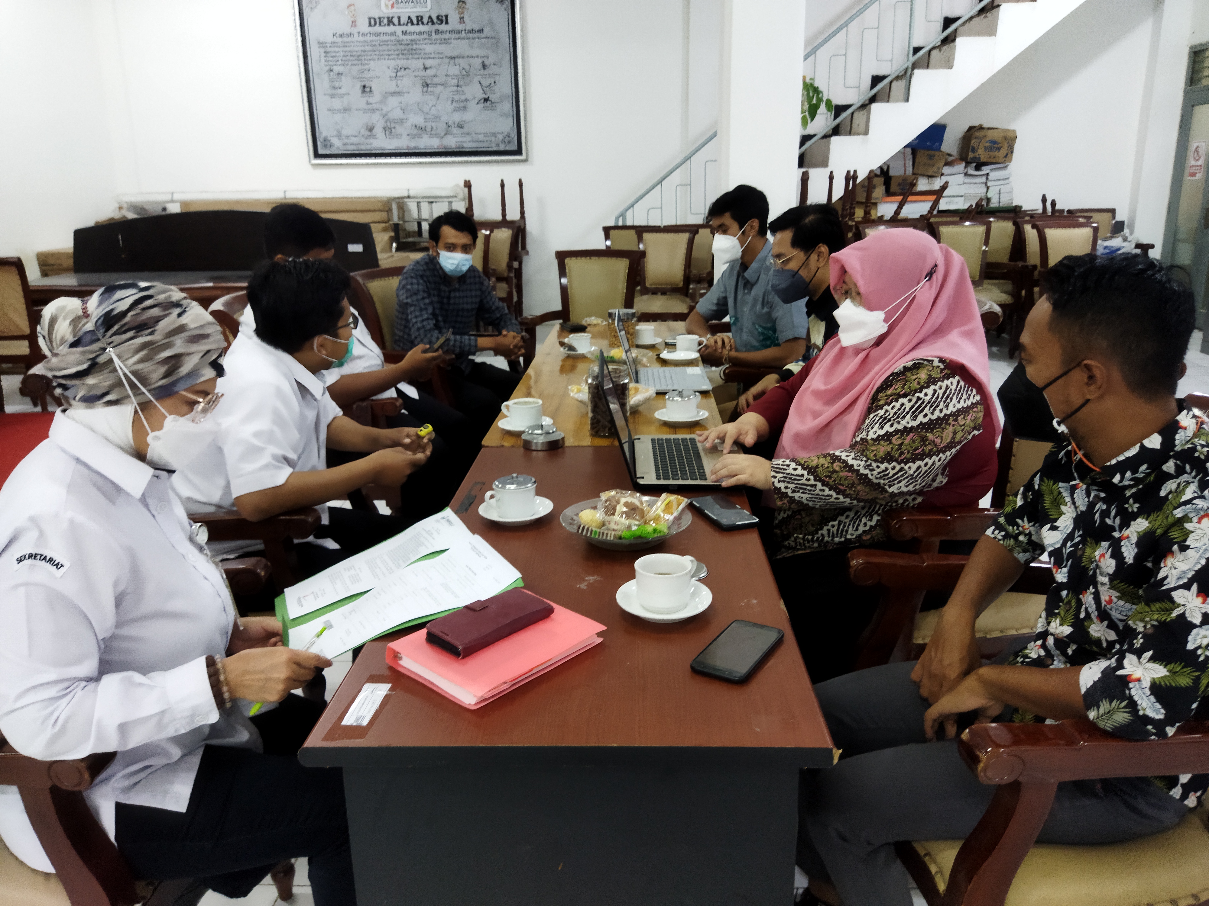 Tim Publikasi Bawaslu RI Apresiasi Capaian Pemberitaan Bawaslu Jatim