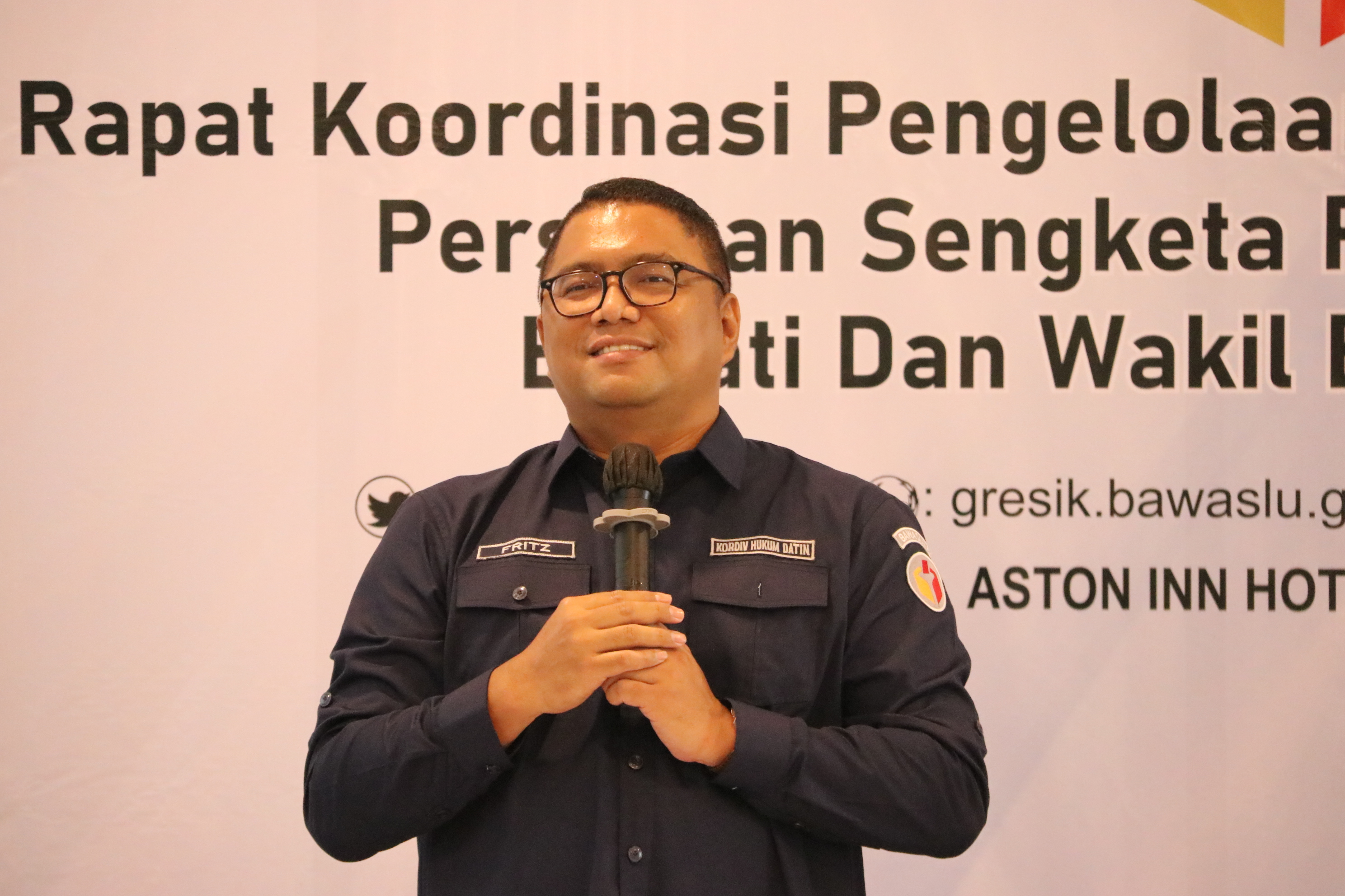 Di Gresik, Fritz Ingatkan Panwascam Selalu Bawa Form A