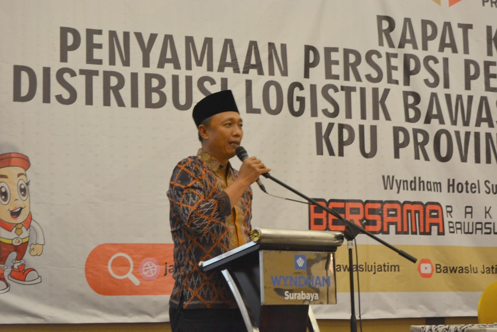 Pengadaan dan Distribusi Logistik, Bawaslu Jatim Perkuat Kesepahaman antar Penyelenggara, Peserta dan Pemantau Pemilu