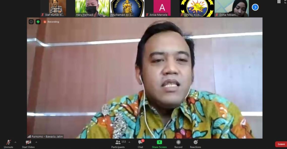 Purnomo: Bawaslu Telah Mengatur Keselamatan Pilkada