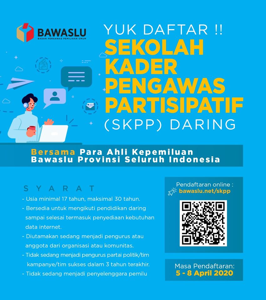 Begini Sistem SKPP Daring Bawaslu