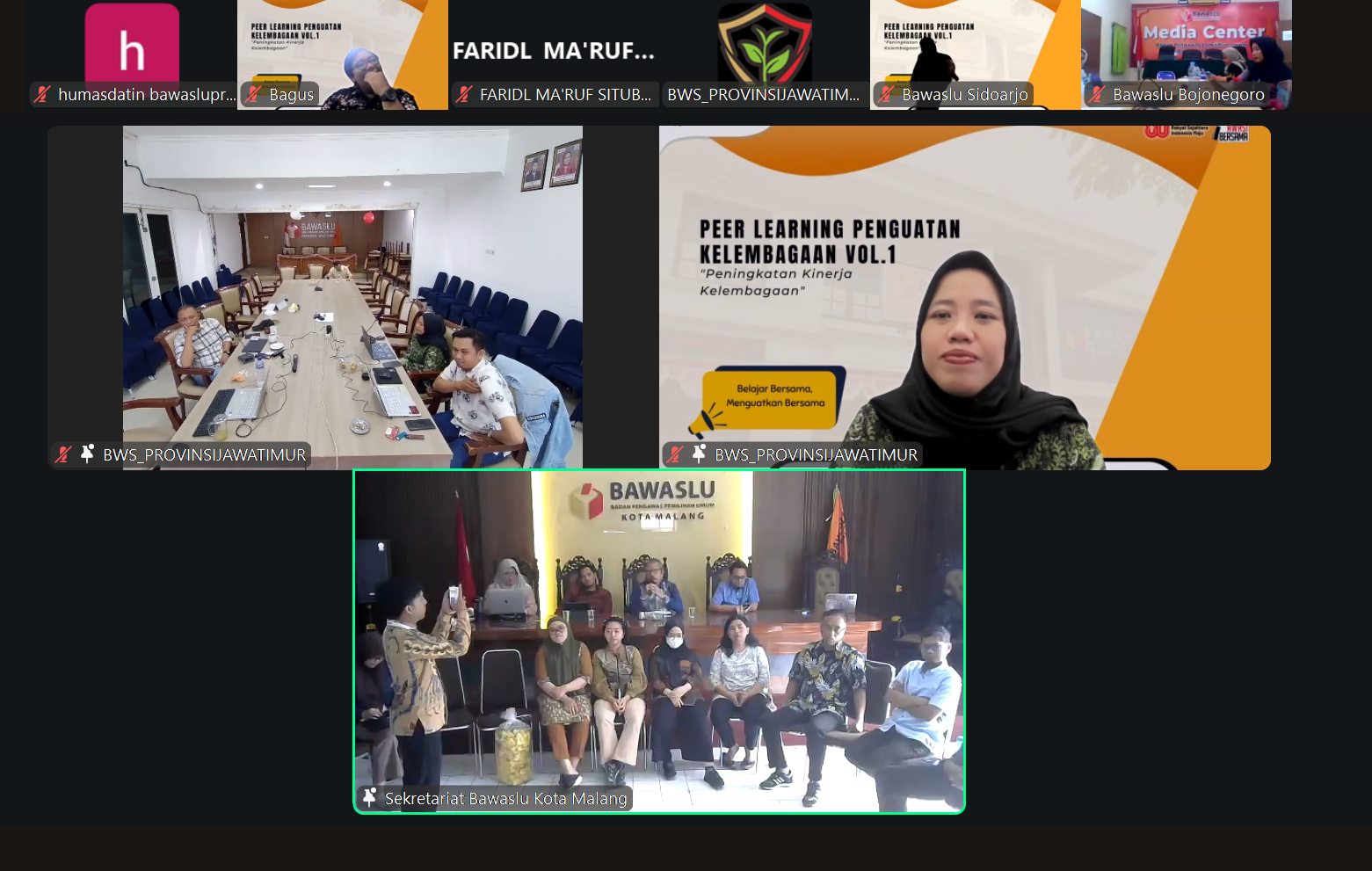 Peer Learning dalam Penguatan Kelembagaan Dimulai, Okta Rasakan Manfaatnya