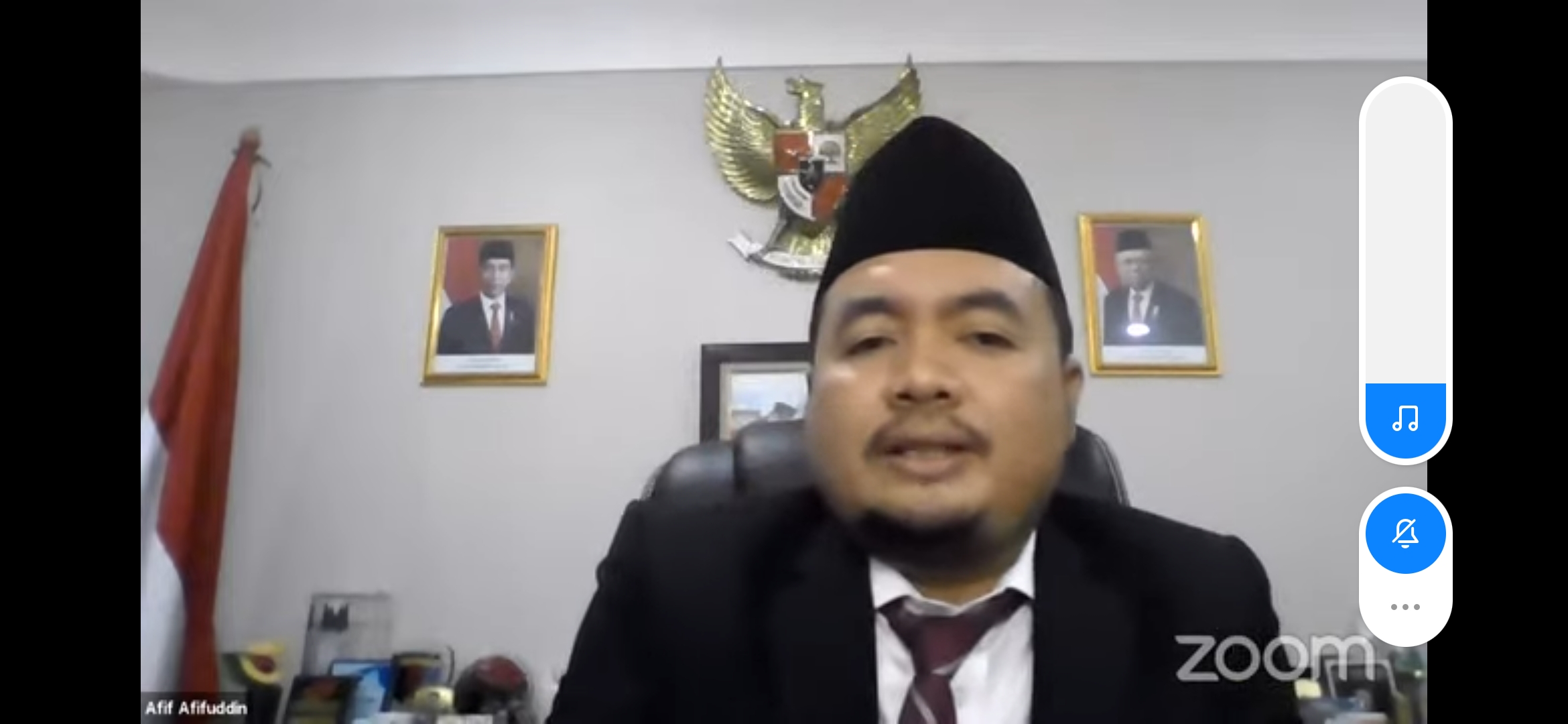 Di Kemendagri, Afif Jelaskan Penguatan Partisipasi Masyarakat dalam Perspektif Pengawasan