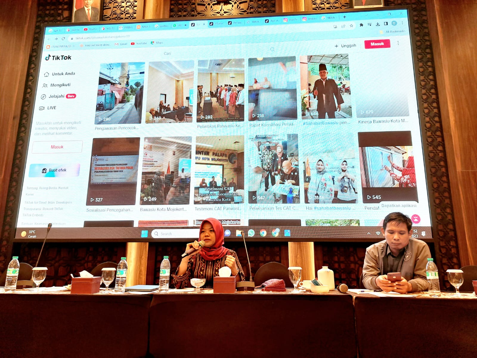 Jelang Pengawasan Kampanye, Endah Imbau Bawaslu 38 Kabupaten/Kota Maksimalkan Tik Tok untuk Tangkal Hoaks