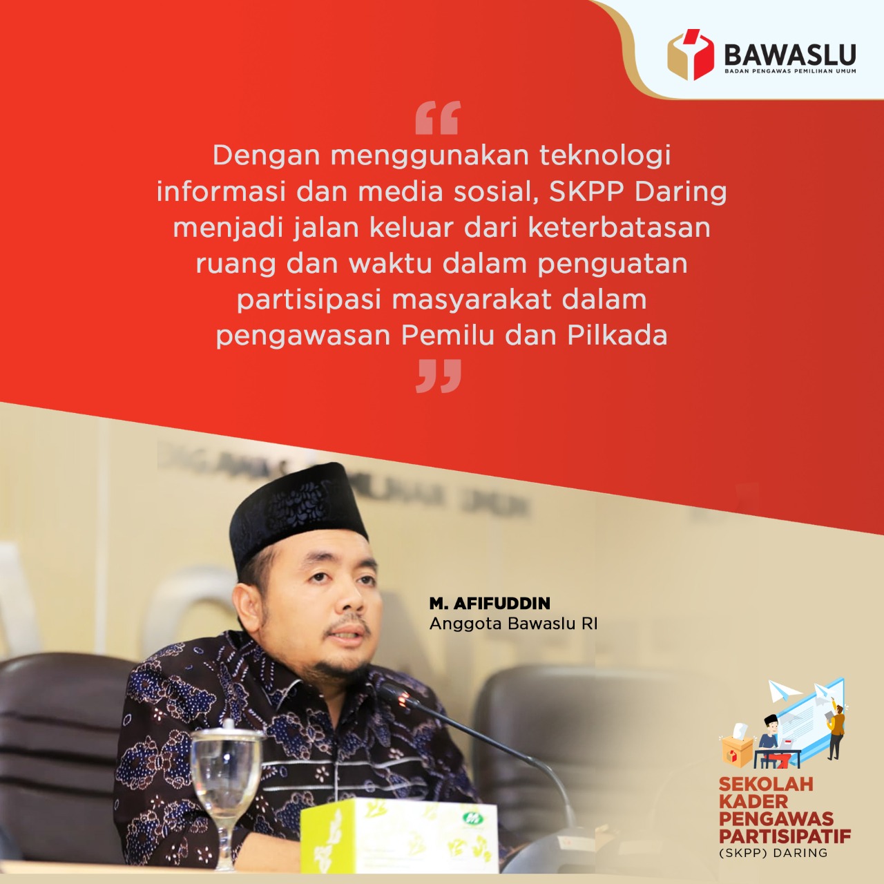 Jumlah Pendaftar SKPP Daring Bawaslu Tembus 20 Ribu Lebih