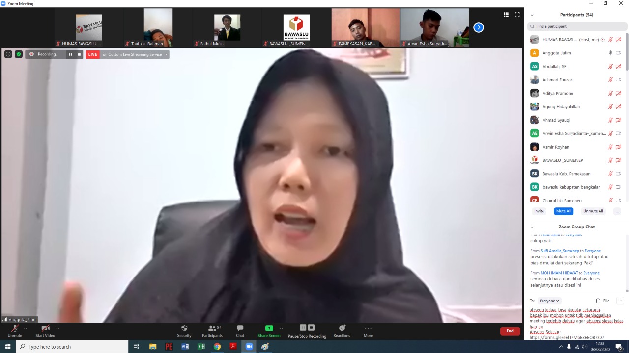 Nalar Kritis Peserta SKPP Madura dalam Webkusi