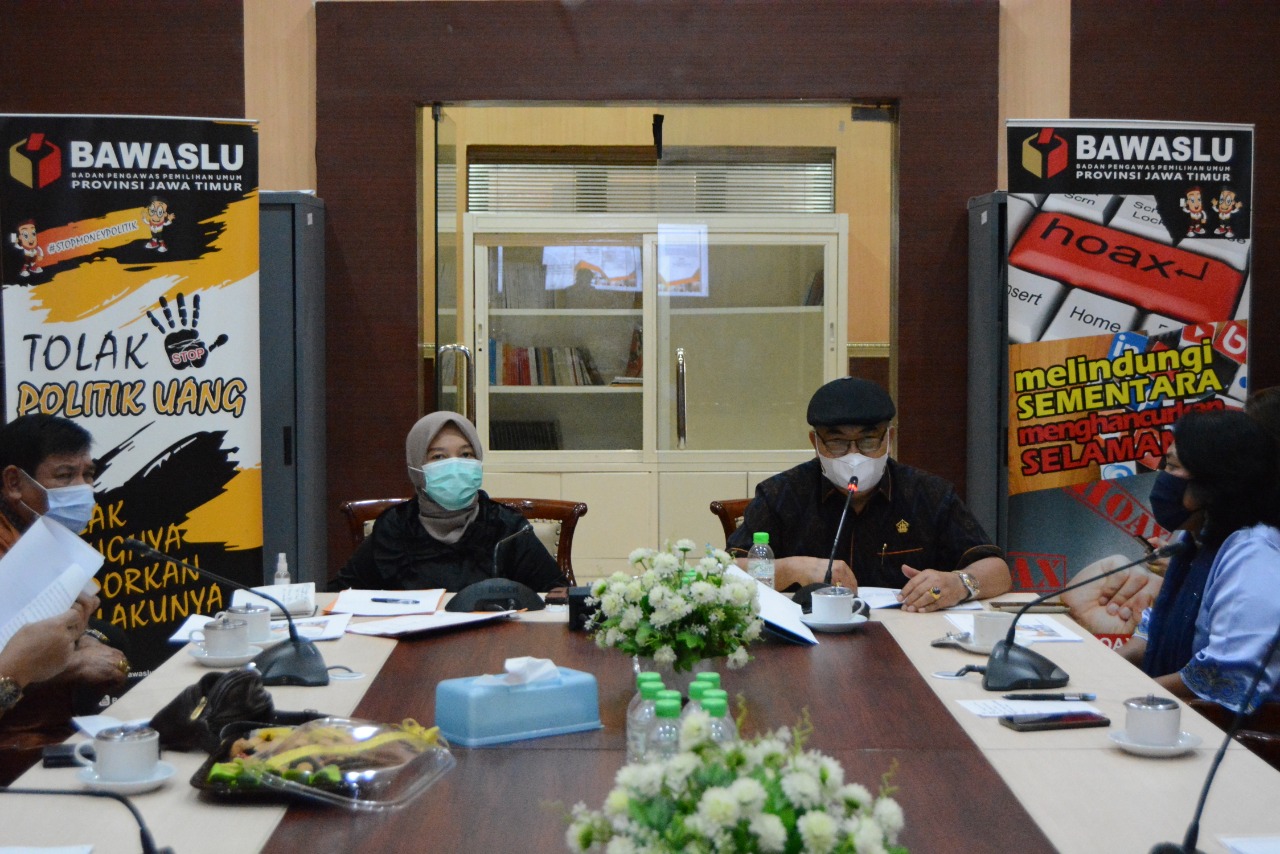 Evaluasi Pilkada, DPRD Bali Kunjungan Kerja ke Bawaslu Jawa Timur