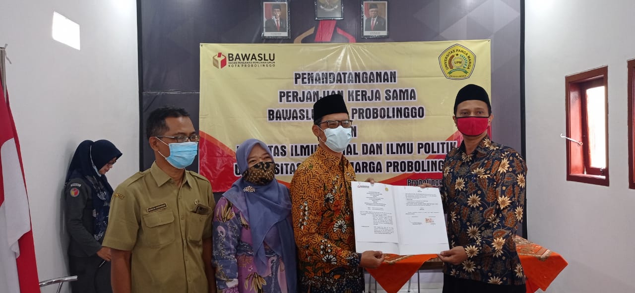 Bawaslu Kota Probolinggo Kerjasama dengan FISIP UPM untuk Pengawasan Partisipatif