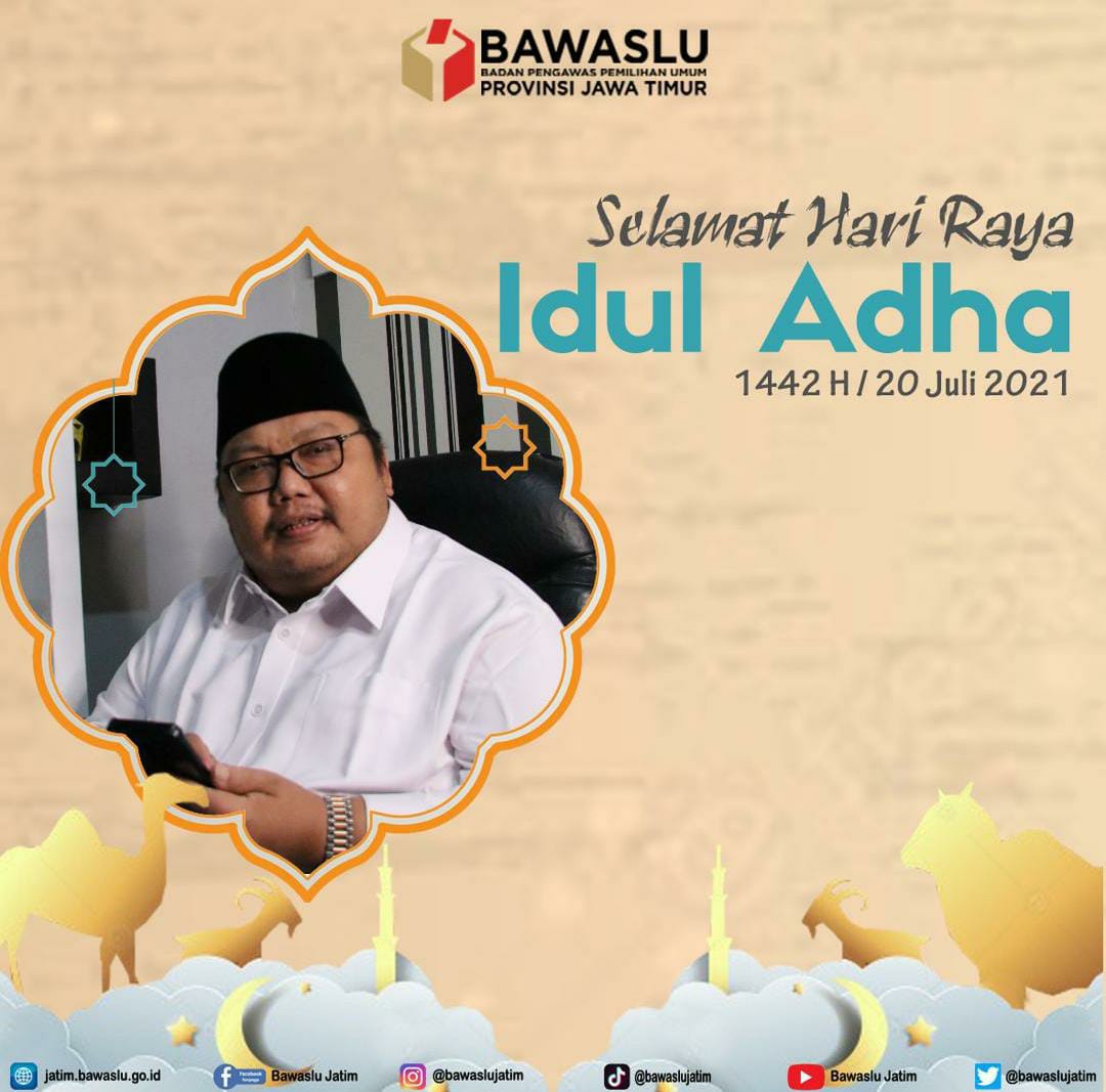 Bawaslu Jatim Berkurban, Amin: Meneladani Nabi Ibrahim dan Ismail