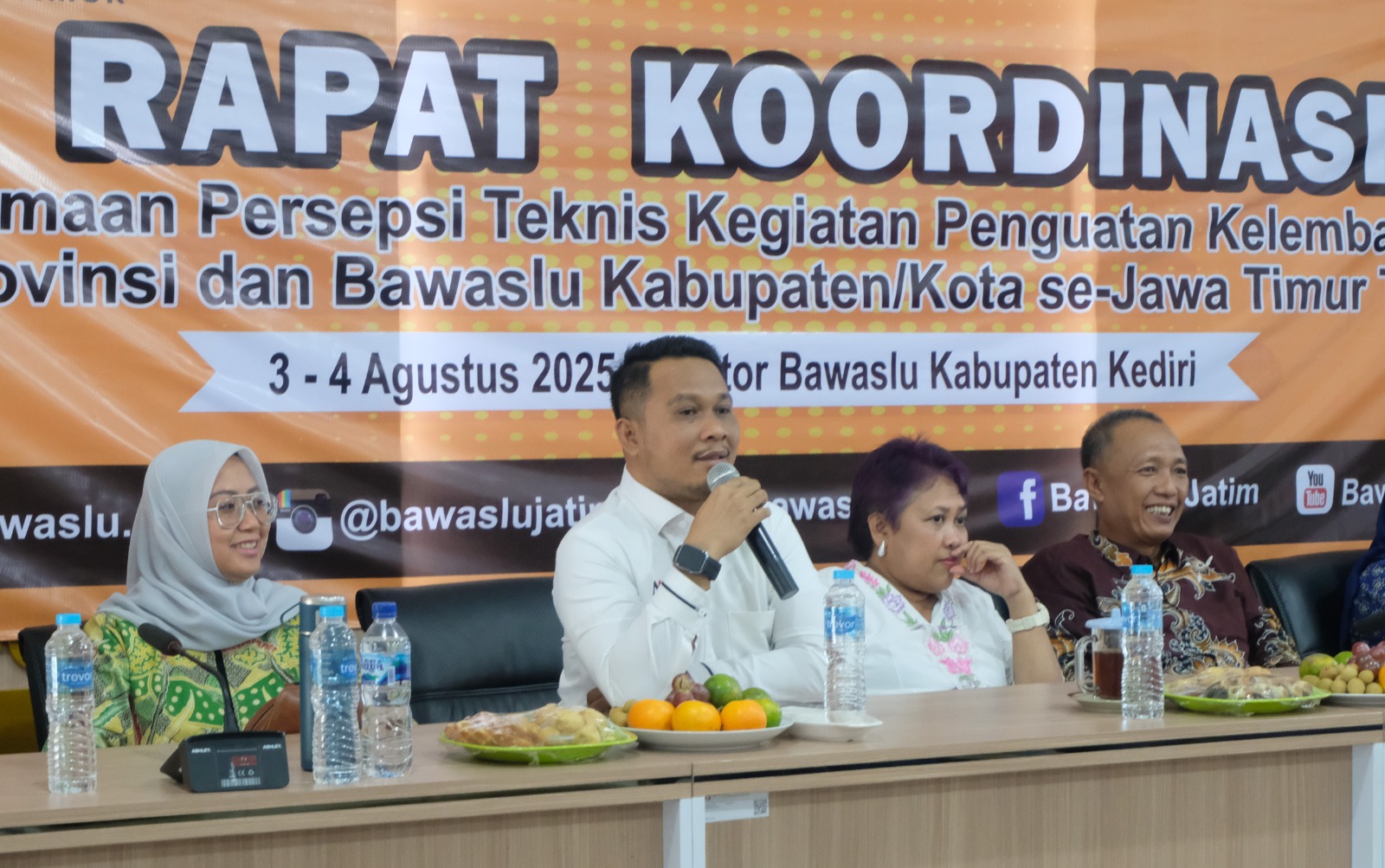 Penguatan Kelembagaan, Anwar Noris Ajak Peran Aktif Seluruh Bawaslu se-Jawa Timur