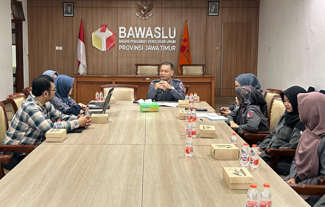 Terima Kunjungan KPPN Surabaya 1, Bawaslu Jatim Tingkatkan Nilai IKPA Satker