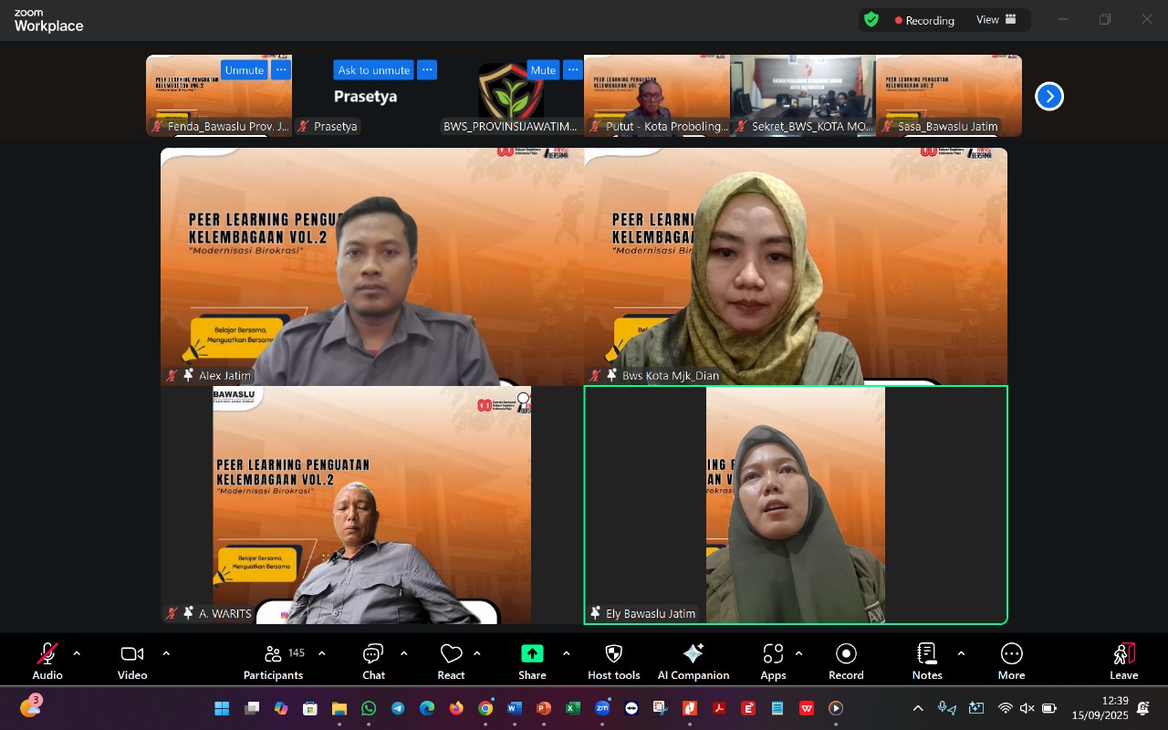 Modernisasi Birokrasi Bawaslu Kota Mojokerto akan Berikan Transparansi bagi Masyarakat