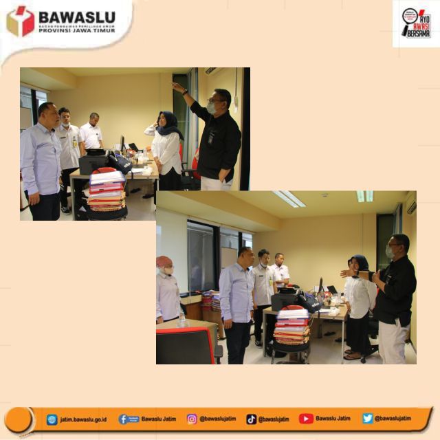 Kunjungan Kerja ke-Jatim, Totok Monitoring Pelaksanaan Seleksi Anggota Bawaslu Provinsi