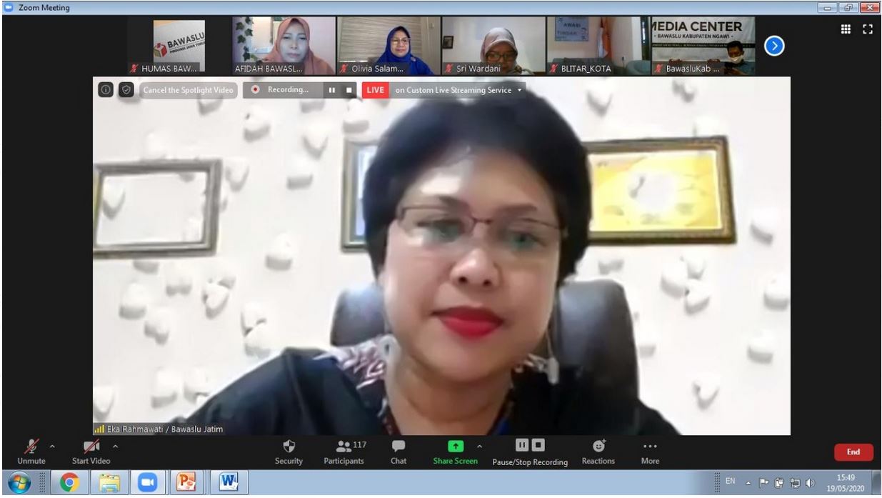 Bawaslu Jatim Memotret Kesetaraan Gender dalam Politik Elektoral