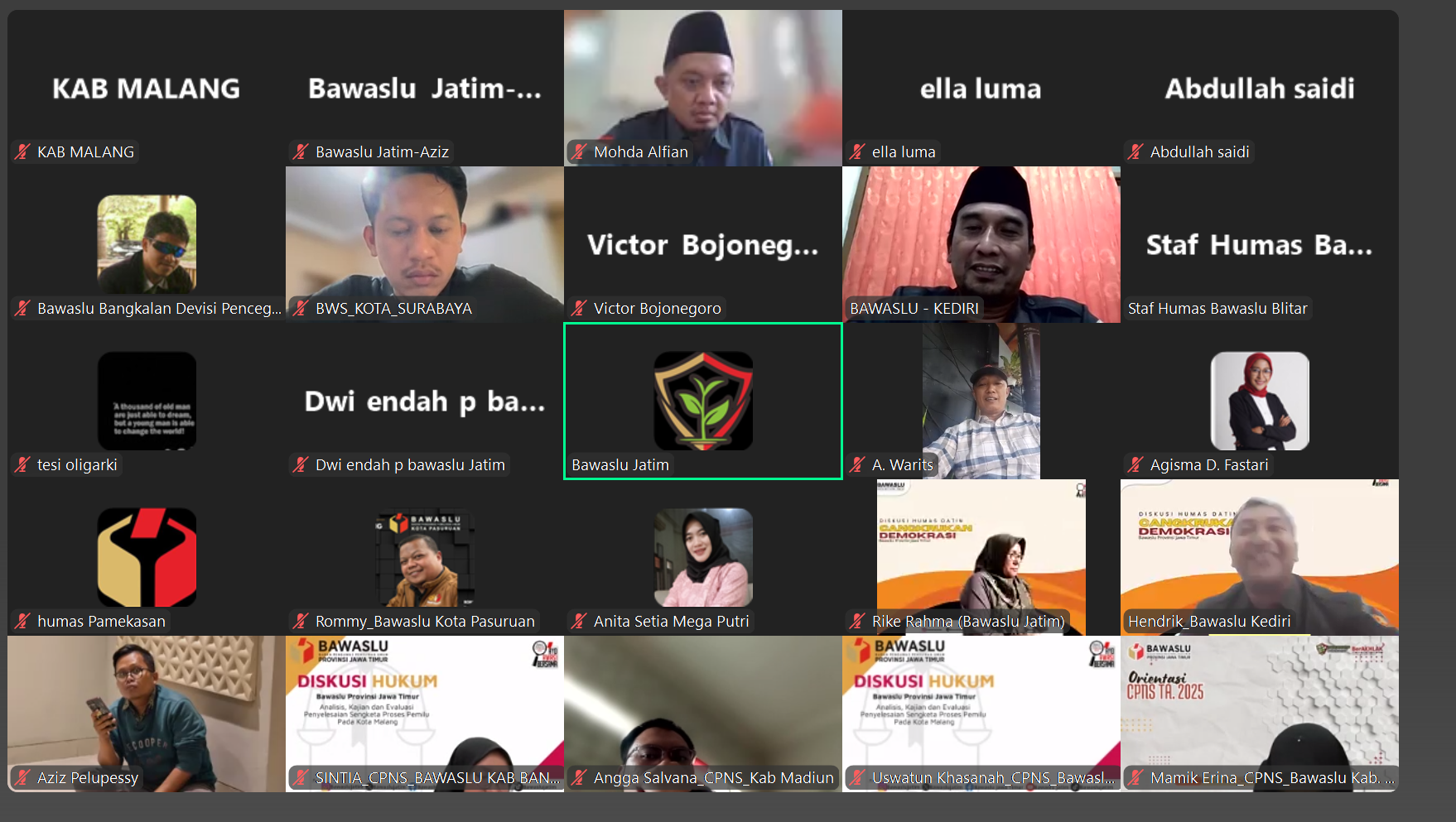 Tak Ada Tahapan, Bawaslu Jatim Semarakkan Literasi Politik dan Kepemiluan