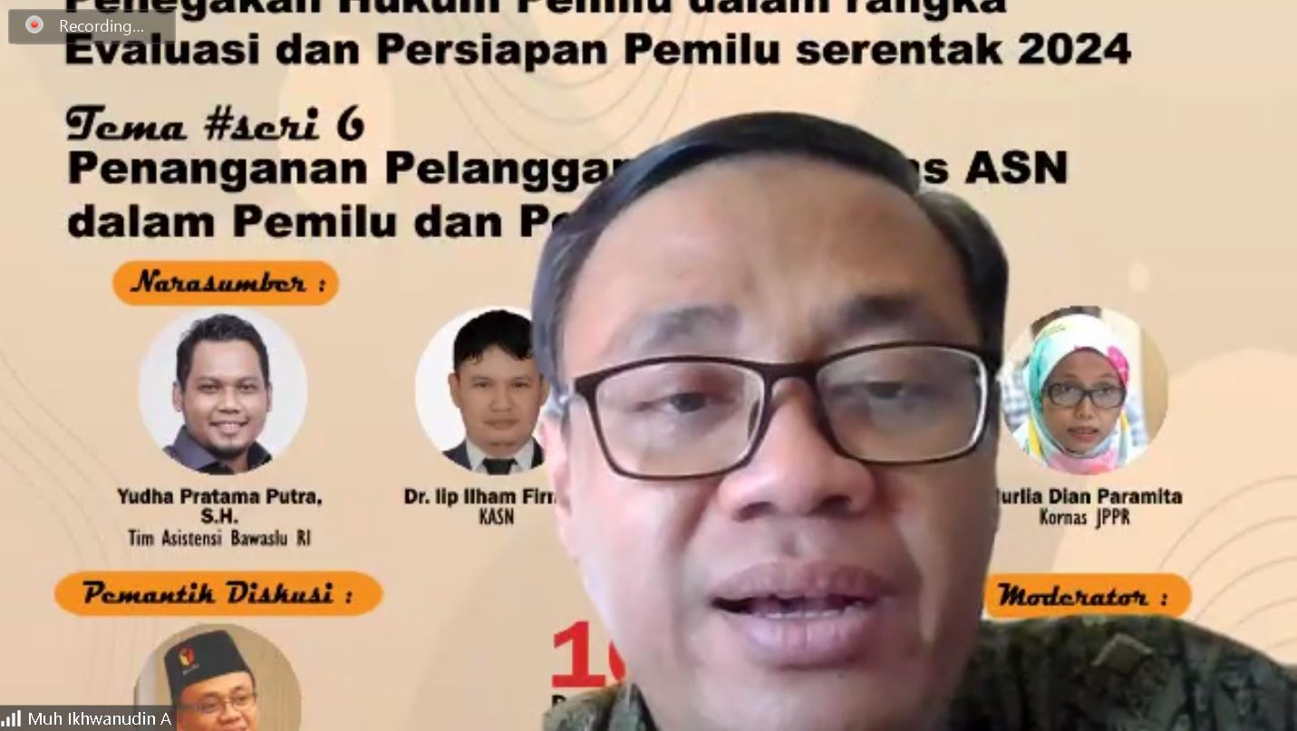 Bawaslu Jatim Evaluasi dan Proyeksikan Penanganan Pelanggaran Netralitas ASN pada Pemilu 2024