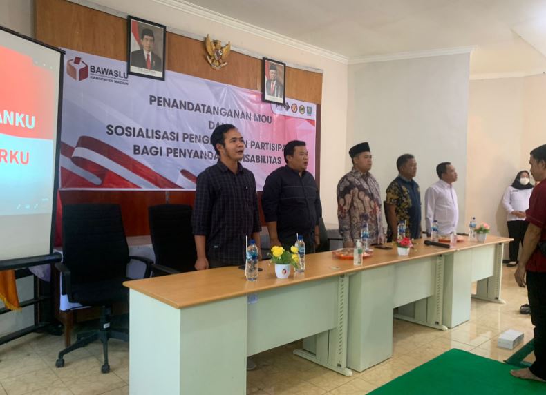 Lagi, Bawaslu Madiun Ajak 5 Organisasi Disabilitas dalam Pengawasan Partisipatif