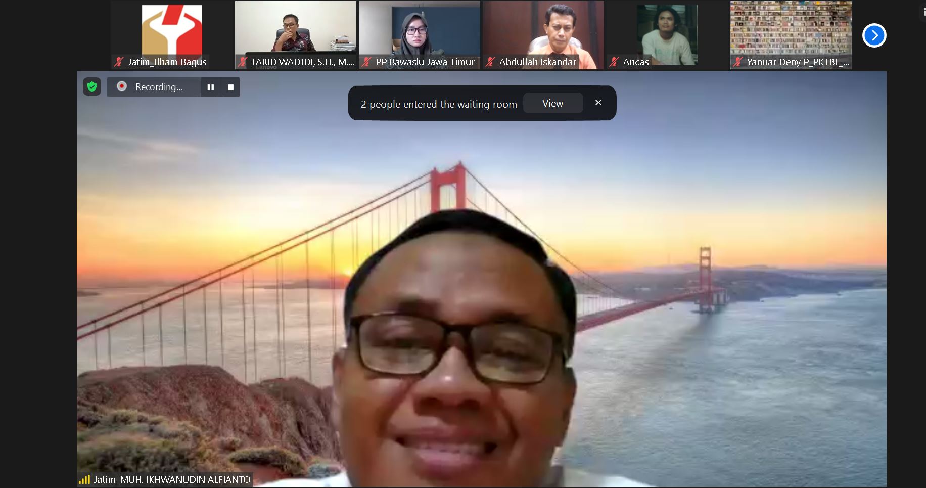 Seri ke-1, Bawaslu Jatim Bedah Penanganan Pelanggaran Administrasi Pemilu