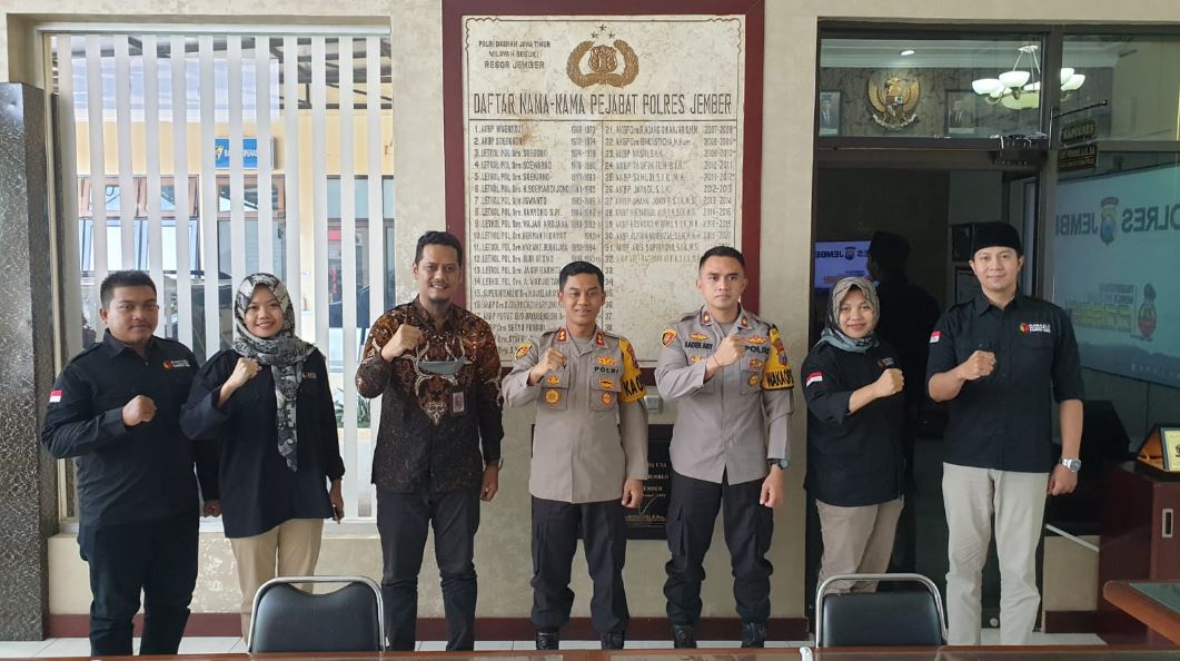 Bawaslu Jember Road Show Koordinasi Antarlembaga Demi Pengawasan Pemilu 2024