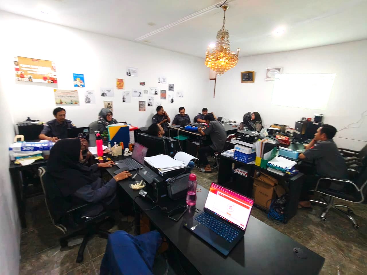 Rapat Evaluasi Humas dan Datin