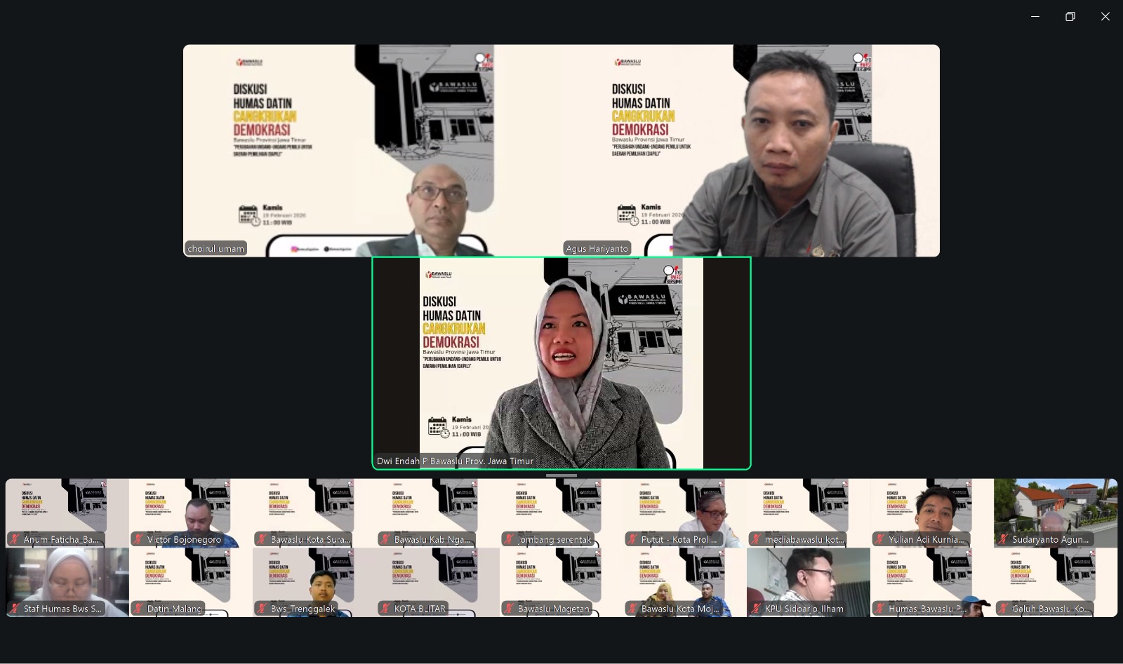 Cangkruan Demokrasi tahun 2026