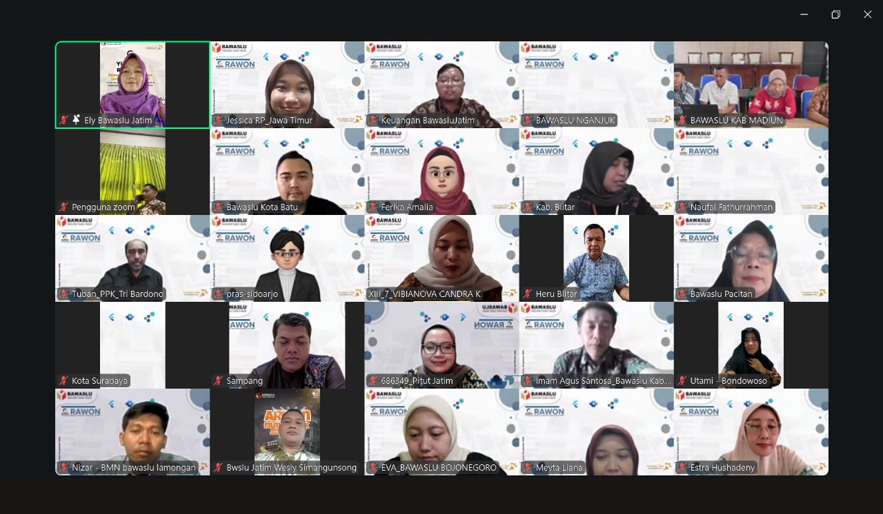 Tingkatkan Pengelolaan BMN, Bawaslu Jatim ajak Bawaslu Kabupaten/Kota Nge-RAWON