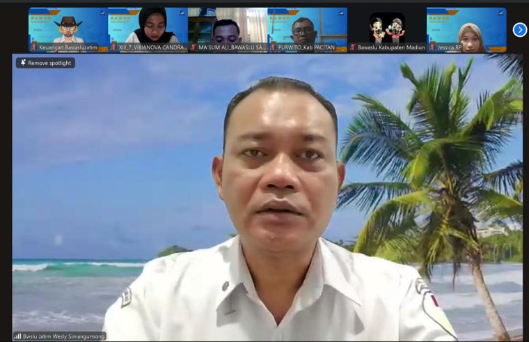 Bawaslu Jatim Gelar Rawon Vol. 3: Kupas Tuntas Modul Aset Tetap pada Aplikasi SAKTI