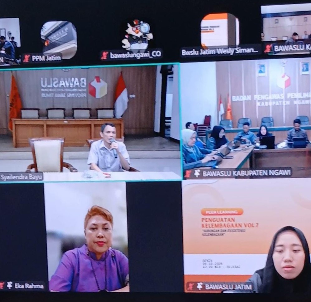 Bawaslu Jatim Perkuat Hubungan dan Eksistensi Kelembagaan Lewat Baseline Study di Tujuh Kab/Kota