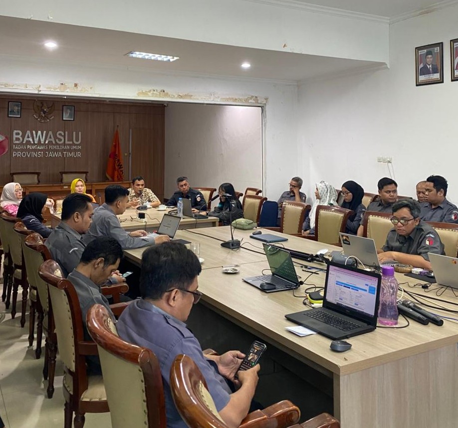 20 Bawaslu Kab/Kota di Jatim menjadi Satker, Terbanyak Tingkat Provinsi se-Indonesia