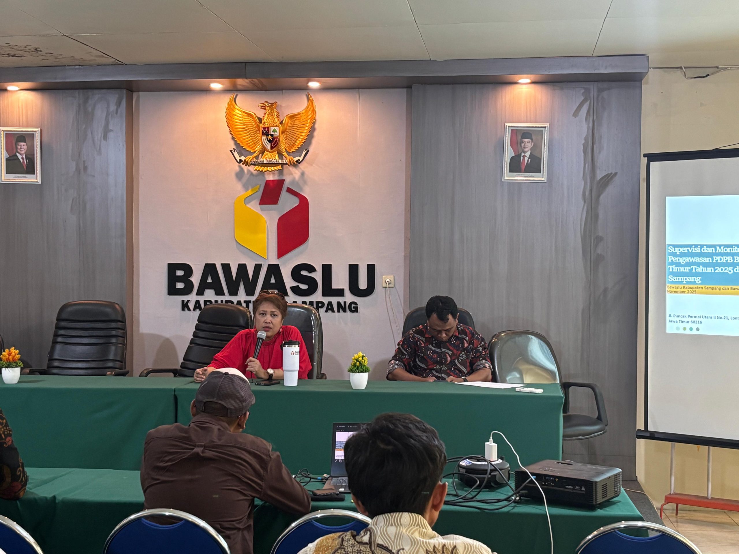 Persiapan Pengawasan Rekapitulasi PDPB Semester II, Bawaslu Provinsi Jawa Timur Lakukan Supervisi dan Monitoring