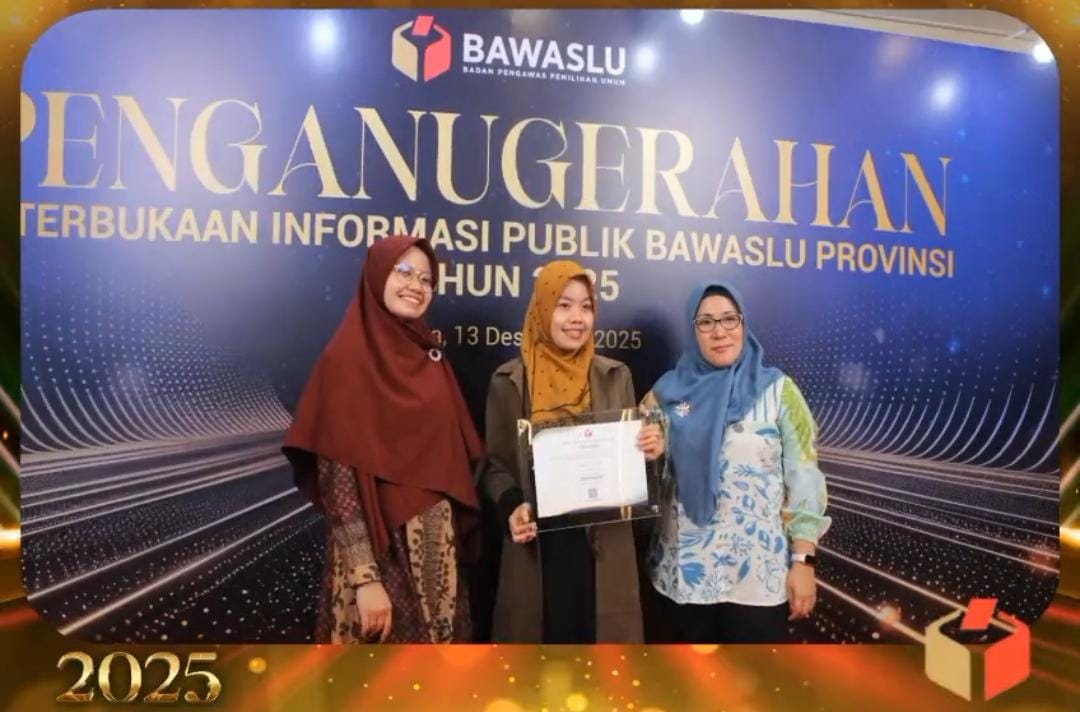 Bawaslu Jatim Raih Predikat Informatif dari Bawaslu RI