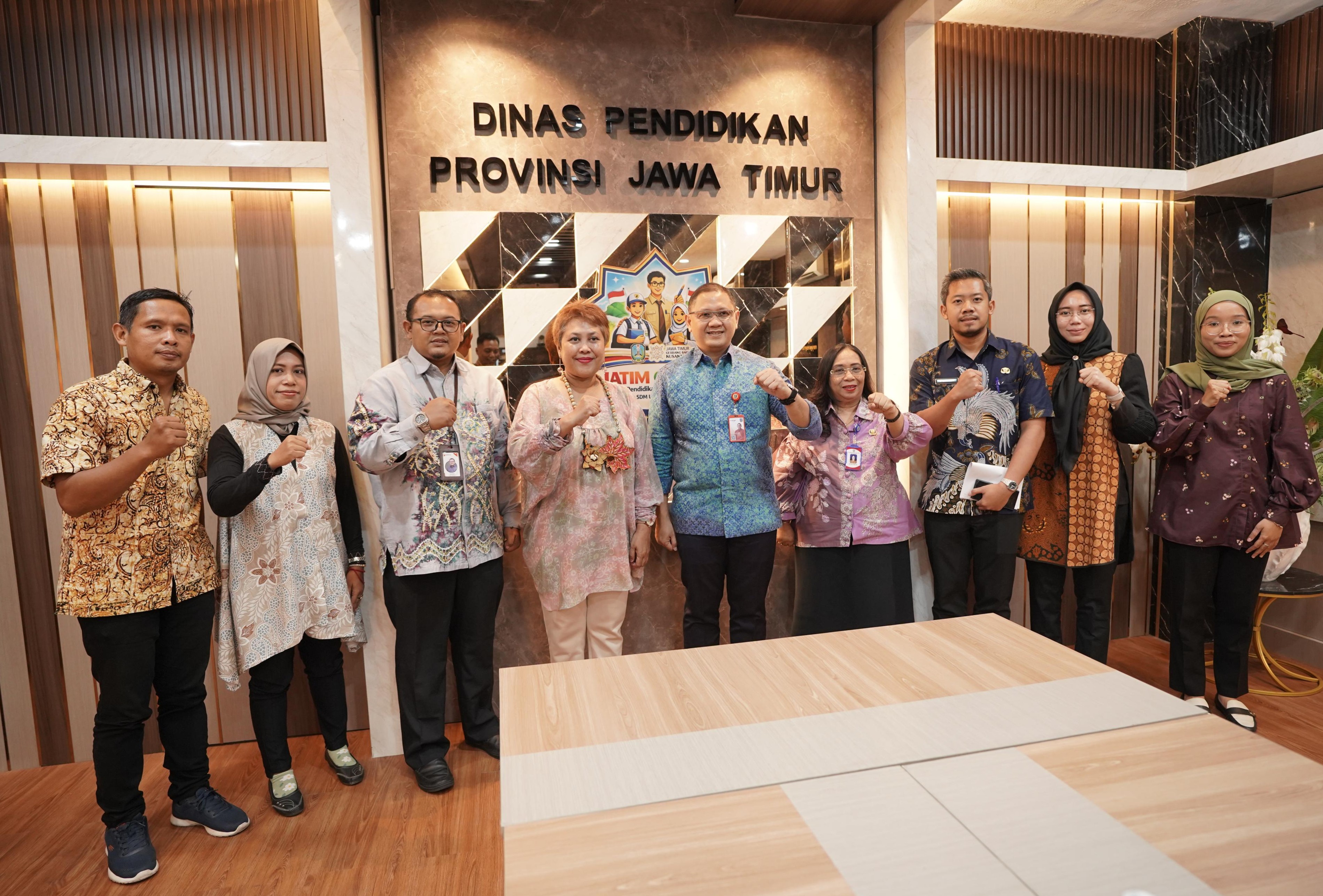 temui dispendik, kawal data pemilih