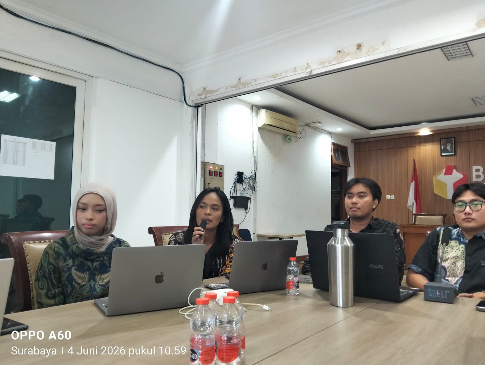 Alya mashasiswa magang dari UB